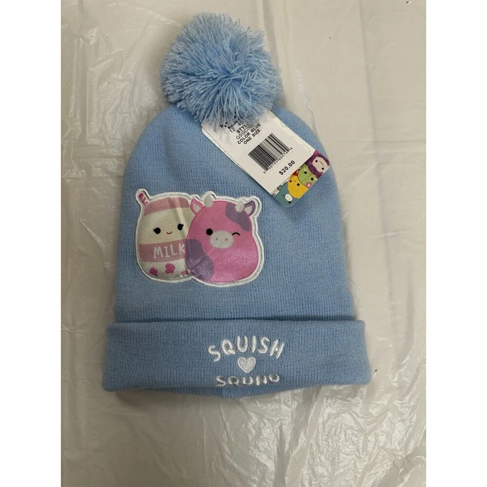 Girls Squishmallows 2-pc. Hat & Gloves Set